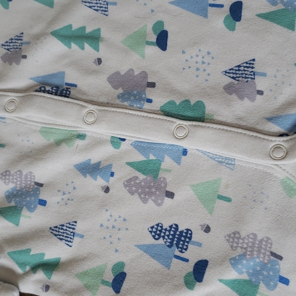 Gymboree One Piece Footed Pajama, Sz NB - Picture 3 of 6